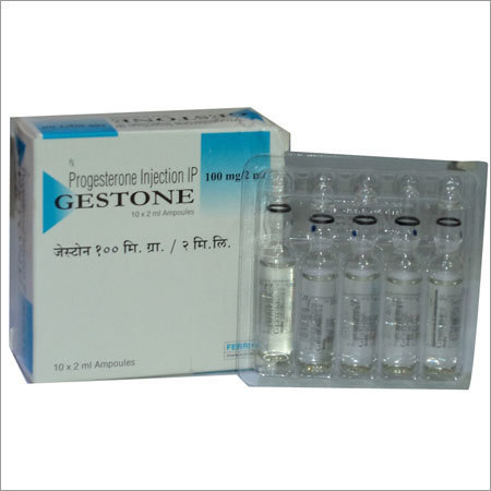 حقن جيستون لعلاج اضطرابات الدورة الشهرية وتثبيت الحمل Gestone