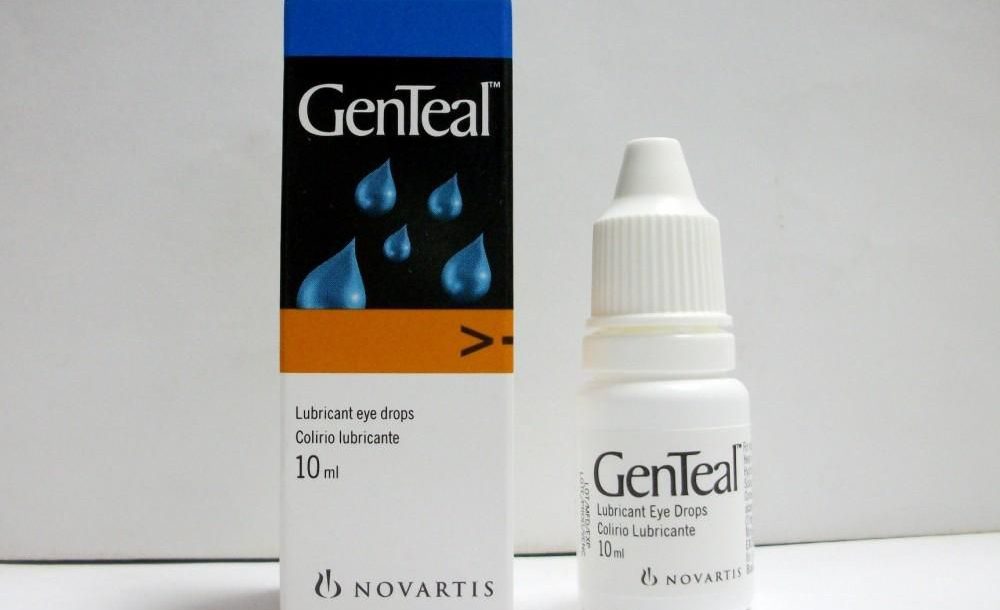 قطرة ومرهم جنتيل دموع اصطناعية لعلاج جفاف العين Genteal