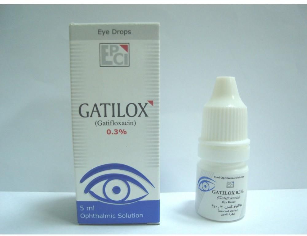 قطرة جاتيلوكس مضاد حيوي لعلاج التهابات العين Gatilox