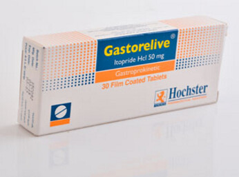 اقراص جاستوريليف لعلاج امتلاء وحرقان المعدة والقئ والغثيان Gastorelive