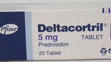 اقراص ديلتاكورتريل لعلاج تفاعلات الحساسية والتهاب المفاصل ومشاكل التنفس Deltacortril