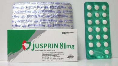 اقراص جوسبرين لعلاج الانفلونزا والزكام والرشح Jusprin