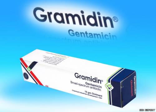 مرهم جراميدين مضاد حيوى موضعى لعلاج الالتهابات الجلدية Gramidin