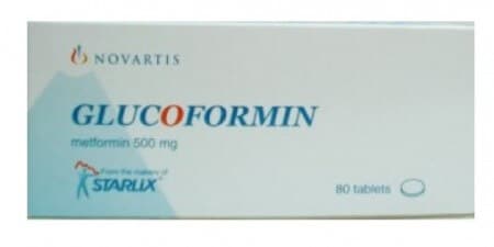 اقراص جلوكوفورمين لعلاج مرض السكري من النوع الثاني Glucoformin