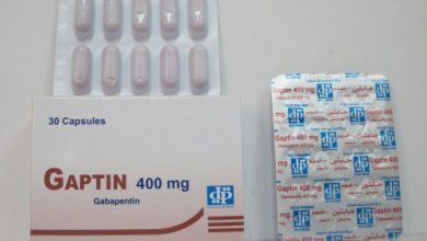 دواء جابتين لمنع تكون نوبات الصرع أو الاختلاج في الدماغ Gaptin