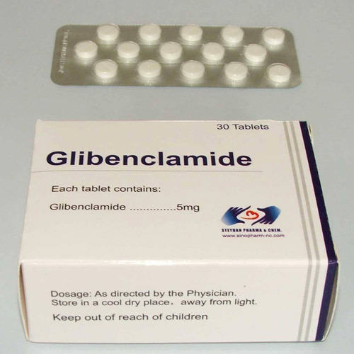 اقراص جليبنكلاميد لعلاج مرض السكري من النوع الثاني Glibenclamide