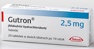 دواء جوترون لعلاج انخفاض ضغط الدم الانتصابي Gutron