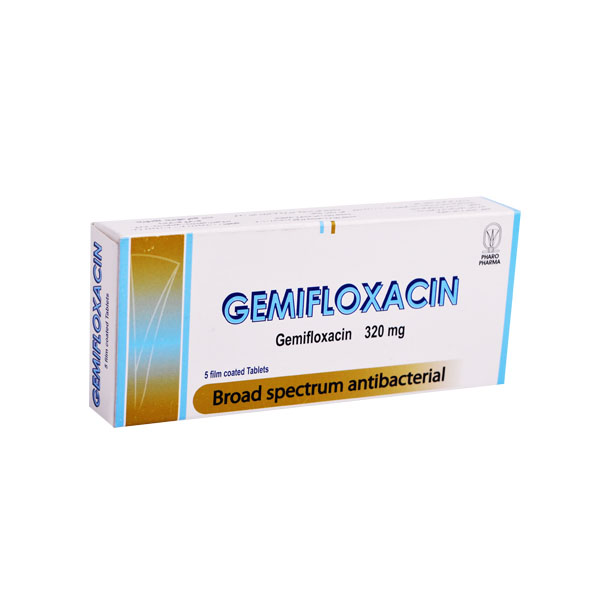 اقراص جيميفلوكساسين لعلاج التهاب الرئة و التهاب القصبات Gemifloxacin