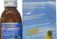 دواء ديوريسف مضاد حيوي للعلاج والوقايه من عدوى الانف والاذن والحنجرة Duricef