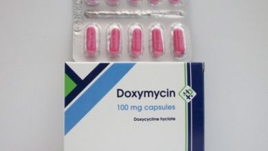 كبسولات دوكسي مايسين مضاد حيوي لعلاج امراض الجهاز التنفسي Doxymycin