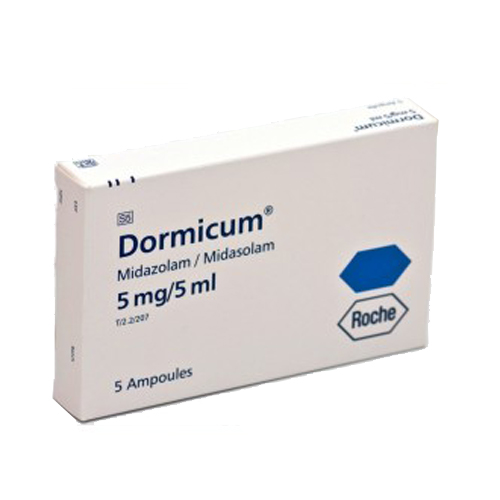 دواء دورميكوم مهدئ ومنوم لعلاج نوبات تشنجية في الأطفال الصغار Dormicum