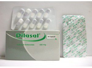 كبسولات ديلاسال لعلاج اضطرابات الدورة الدموية الطرفية وتوسع الأوردة Dilasal