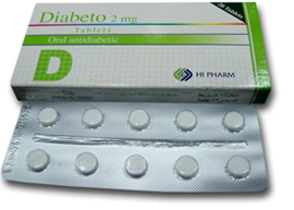 اقراص ديابيتو لعلاج مرضى السكرى وتخفيض نسبه السكر فى الدم Diabeto