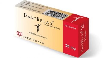 كبسولات دانتريلاكس لعلاج الم المفاصل والتشنجات والأمراض العصبية DantRelax