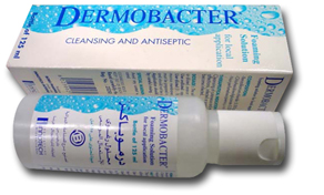 محلول ديرموباكتير لتنظيف أو علاج حالات الجلد والأغشية المخاطية المصابة Dermobacter