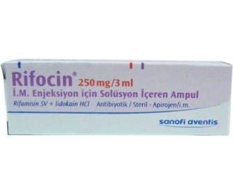 حقن ريفوسين لعلاج السل والتهاب المعدة و الجهاز الهضمى Rifocin