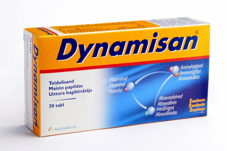 اقراص ديناميزان مكمل غذائي لمد الجسم بالطاقة والحيوية Dynamisan