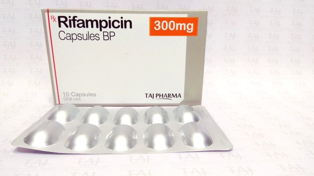 كبسولات ريفامبيسين مضاد حيوي لعلاج مرض السل والتهاب السحايا Rifampicin