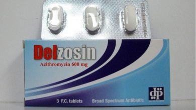 اقراص ديلزوسين مضاد حيوى لعلاج الإلتهاب الرئوى الشديد Delzosin