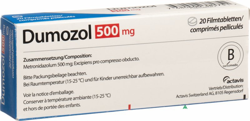 دواء دوموزول مضاد حيوي مضاد بكتيريا مضاد فطريات Dumozol روشتة