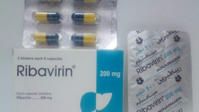 كبسولات ريبافيرين مضاد قوى للفيروسات لعلاج الفيروس الكبدى الوبائى Ribavirin