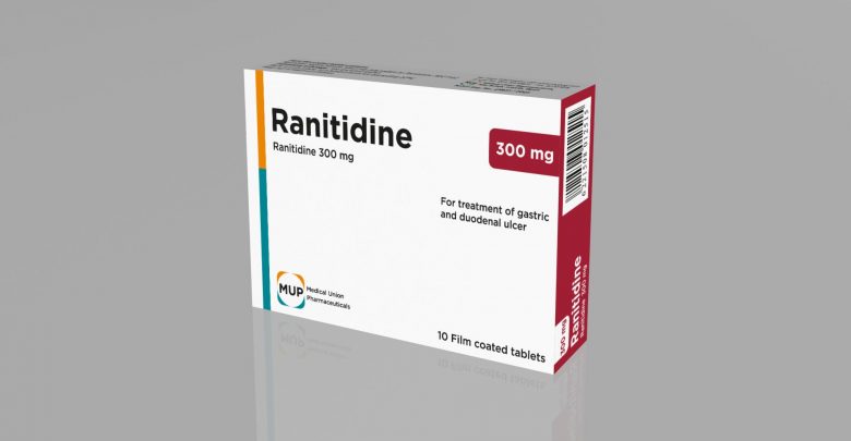 اقراص رانيتيدين لعلاج الحموضة وقرحة المعدة والاثنى عشر Ranitidine