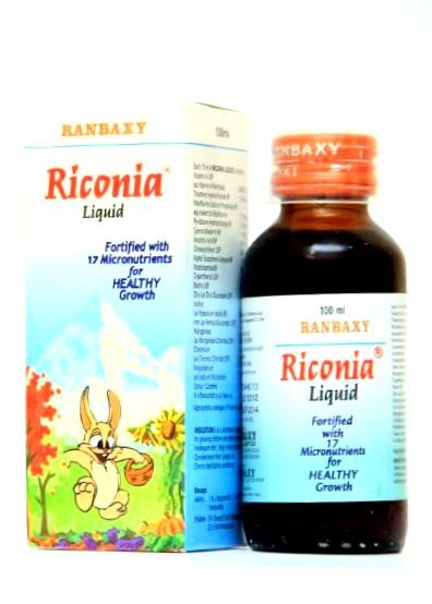 شراب ريكونيا مكمل غذائى لعلاج الانيميا الحادة وفقر الدم Riconia