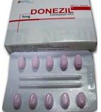 اقراص دونزل لعلاج حالات الخرف الخفيفة إلى المتوسطة مع داء الزهايمر Donezil