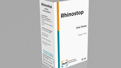 نقط الفم رينو ستوب لتخفيف اعراض نزلات البرد والأنفلونزا Rhinostop