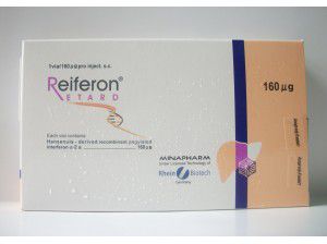 حقن ريفيرون لعلاج التهاب الكبد المزمن C في المرضى البالغين Reiferon