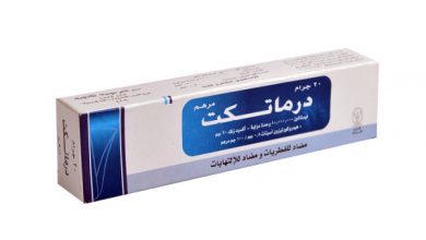 مرهم درماتكت مضاد للفطريات واسع المجال ومضاد للالتهابات Dermatect