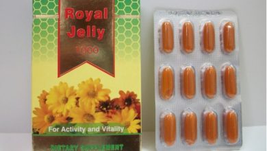 كبسولات رويال جيلي مكمل غذائي لزيادة طاقة ونشاط الجسم عصبيا وبدنيا Royal jelly