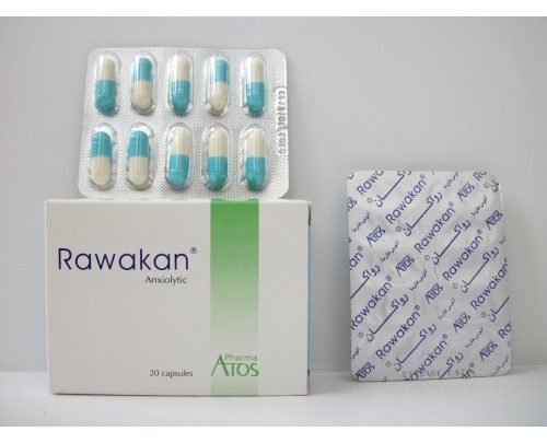 كبسولات رواكان مهدىء في جميع حالات القلق النفسي Rawakan