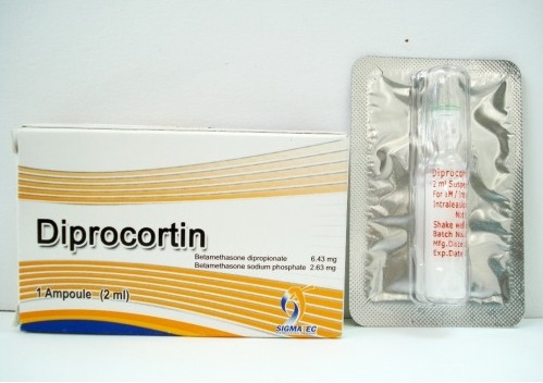 حقن ديبروكورتين لعلاج التهاب الاعصاب والامراض الجلدية diprocortin