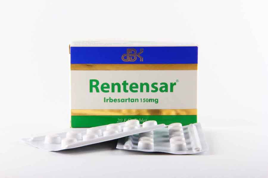 اقراص رينتينسار لعلاج الضغط المرتفع وحالات فشل عضلة القلب RENTENSAR