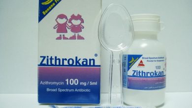 دواء زيثروكان مضاد حيوى لعلاج التهاب الحلق ، التهاب اللوز ، التهاب الجيوب الانفية