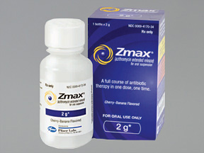 شراب زماكس مضاد حيوي لعلاج بعض الالتهابات البكتيرية ZMAX