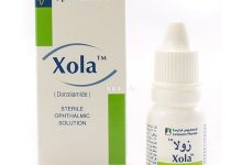 قطرة عين زولا لعلاج ارتفاع ضغط العين و الزرق ، الجلوكوما مفتوحة الزاويه XOLA
