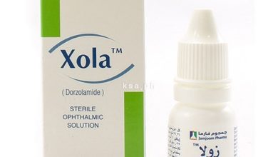قطرة عين زولا لعلاج ارتفاع ضغط العين و الزرق ، الجلوكوما مفتوحة الزاويه XOLA