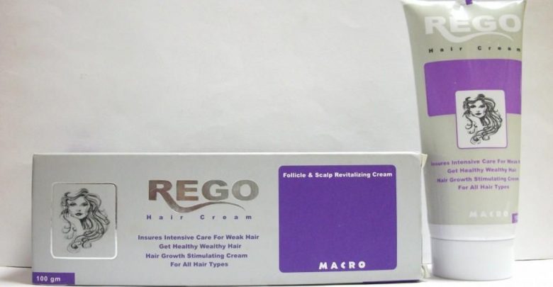 كريم ولوشن ريجو لعلاج مشاكل الشعر مثل التساقط و التلف و التقصف Rego