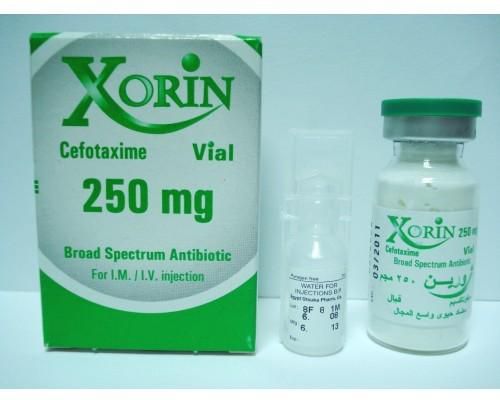 حقن زورين مضاد حيوى لعلاج امراض الحمى التيفودية ، السيلان XORIN