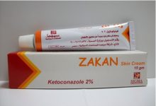 كريم زاكان لعلاج الفطريات التى تصيب فروة الرأس والتينيا ZAKAN