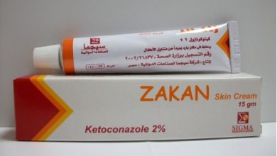 كريم زاكان لعلاج الفطريات التى تصيب فروة الرأس والتينيا ZAKAN
