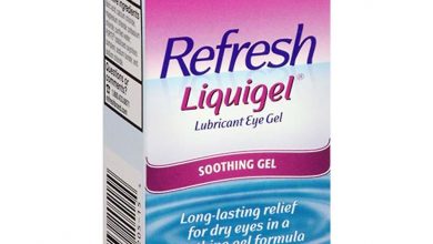 قطرة ريفريش ليكويجيل لعلاج جفاف العين مثل حرقان العين Refresh Liquigel