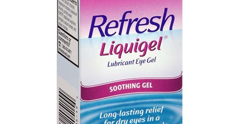 قطرة ريفريش ليكويجيل لعلاج جفاف العين مثل حرقان العين Refresh Liquigel