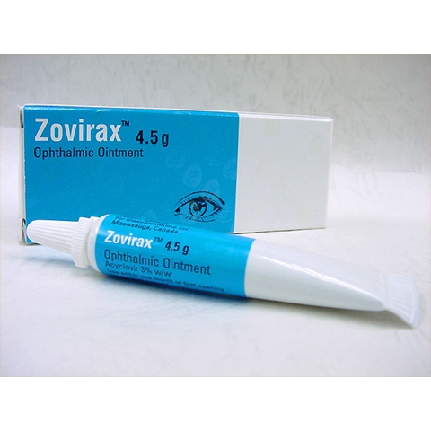 مرهم العين زوفيراكس لعلاج اصابة العين بالأمراض الفيروسية مثل الهربس ZOVIRAX