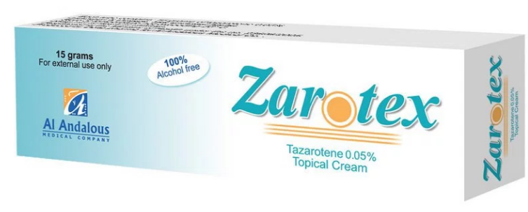 كريم جل زاروتيكس لعلاج حب الشباب وعلاج الصدفية ZAROTEX