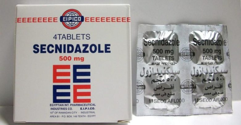 اقراص سيكنيدازول لعلاج الاسهال مضاد للطفيليات و بعض الالتهابات المهبليه