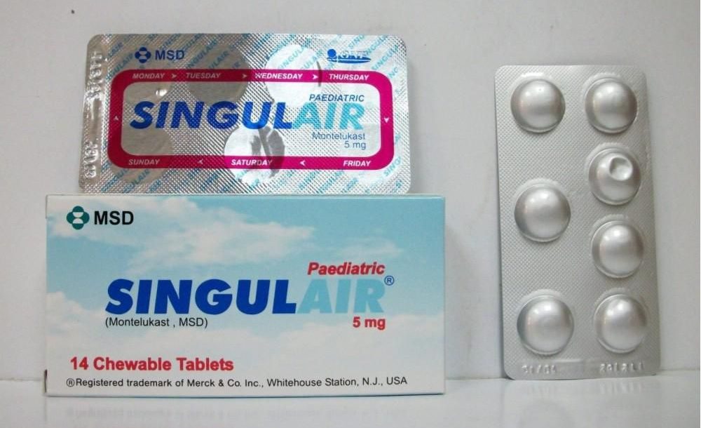 دواء سينجولير لعلاج امراض الربو المزمنة و صعوبة التنفس و ضيق الصدر SINGULAIR