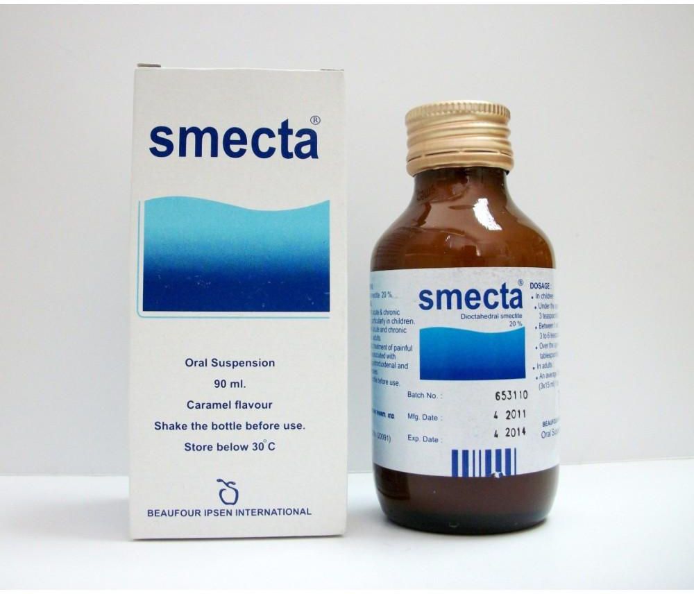 دواء سميكتا لعلاج الاسهال الحاد او المزمن للأطفال والبالغين Smecta